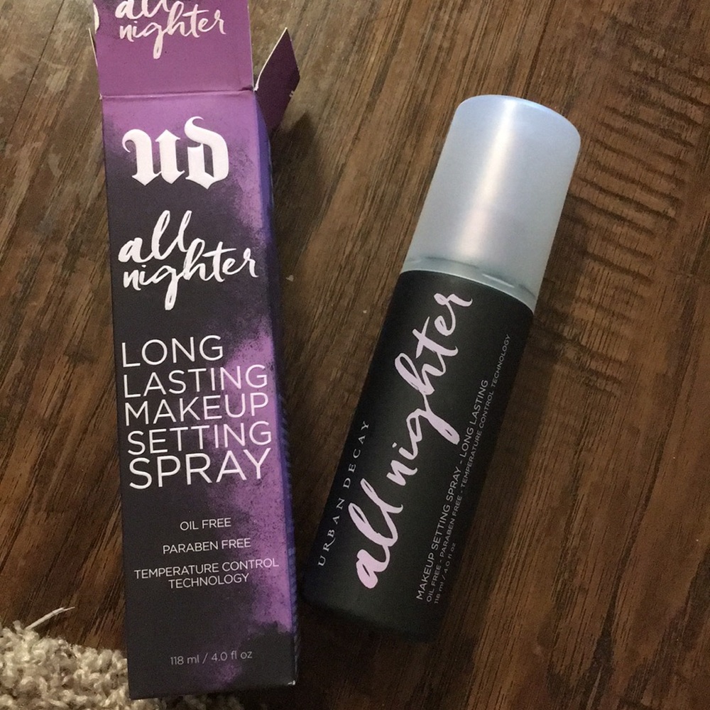 All nighter spray
